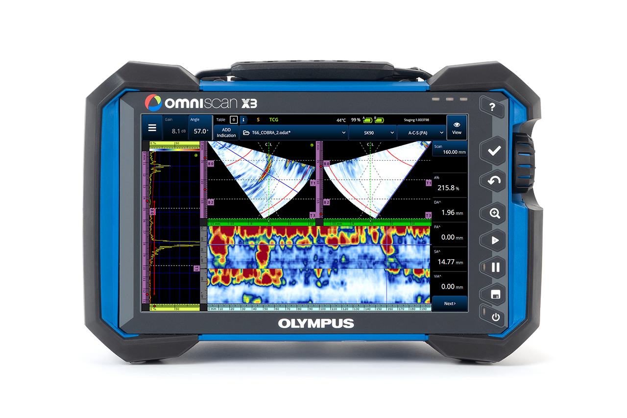 OmniScan X3 | Evident - Olympus Ultrasonik, Phased Array Ultrasonik | Tekafos